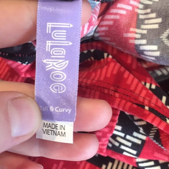 TC LuLaRoe Leggings BB32 937 - Picture 3 of 3